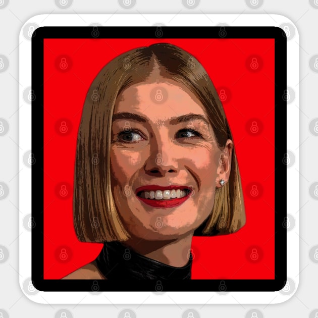 rosamund pike Sticker by oryan80